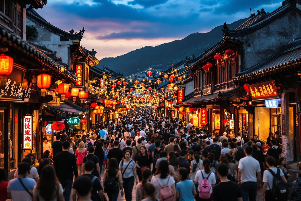 吃瓜曝料网：某网红城市一夜之间爆火出圈，游客蜂拥而至